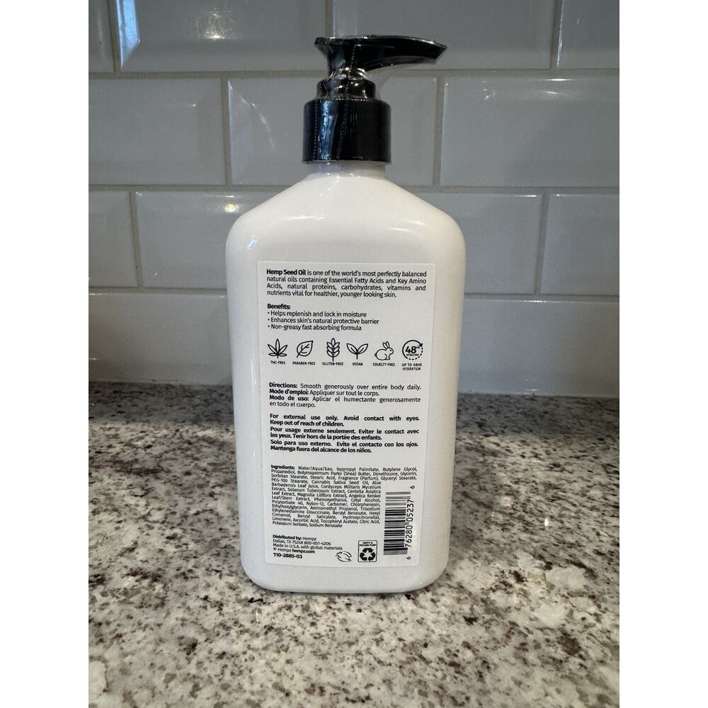 HEMPZ SWEET MAGNOLIA HERBAL BODY MOISTURIZER LIMITED EDITION - Picture 2 of 3
